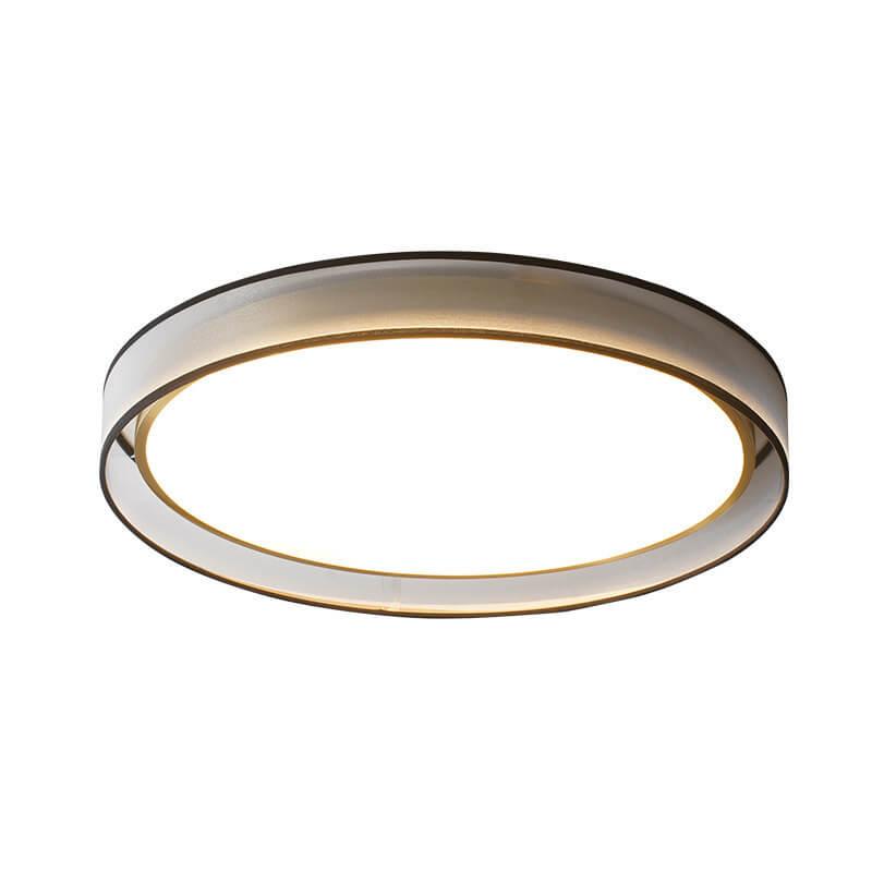 Modern Simplicity Round Thin 1-Light LED Flush Mount Ceiling Light