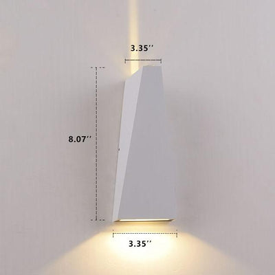 Modern Simple Trapezoid  LED  2-Light Wall Sconce Lamp
