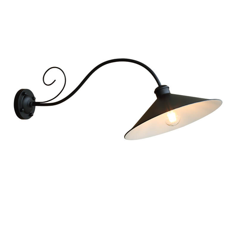 Retro Industrielle Scheune 1-Licht Outdoor Wasserdichte Wandleuchte Lampe 