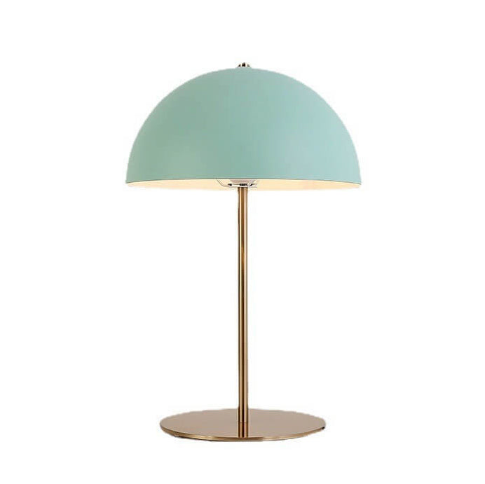 Nordische Macaron-Kuppelschirm 1-Licht Tischlampe 