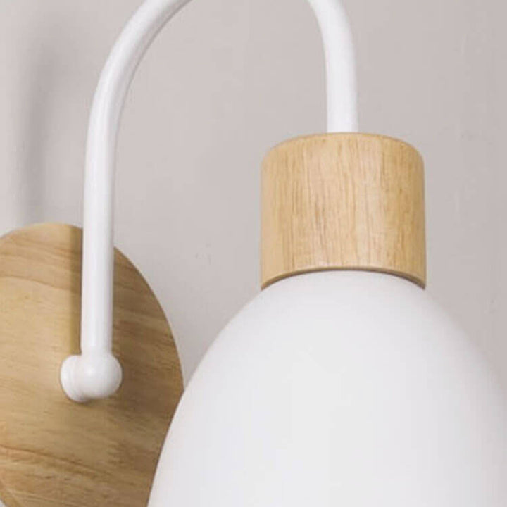 Lampe murale à interrupteur à glissière 1 lumière Nordic Macaron 