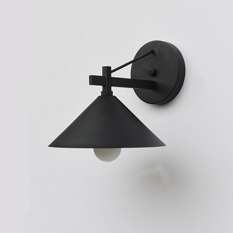 Retro Outdoor Eisen Verjüngte Wasserdichte 1-Licht Wandleuchte Lampe 