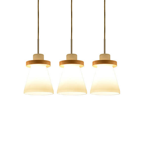 Nordic Glass Bell Shape 1-Light LED Pendant Light