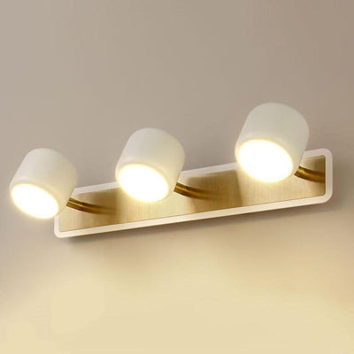 Modern Cylinder Shade LED Mirror Front Light Wall Sconce Lamp