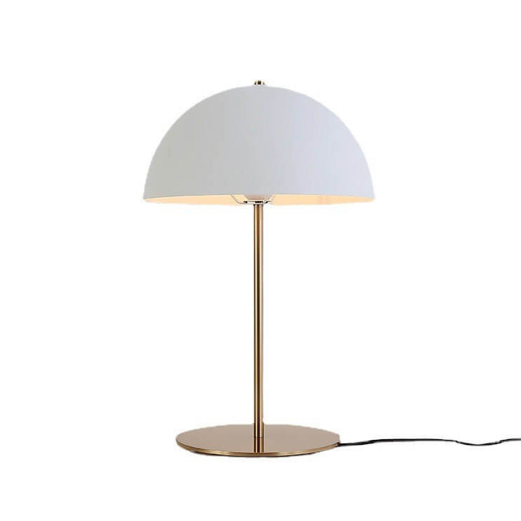 Nordische Macaron-Kuppelschirm 1-Licht Tischlampe 