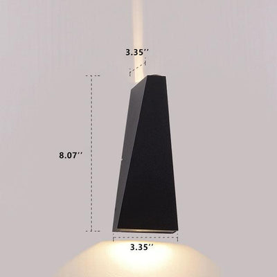 Modern Simple Trapezoid  LED  2-Light Wall Sconce Lamp