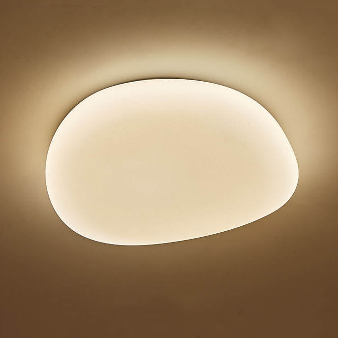 Modern Pebble Stone Star Effect LED Flush Mount Ceiling Light