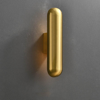 Modern Simple Column 1-Light LED Wall Sconce Lamp