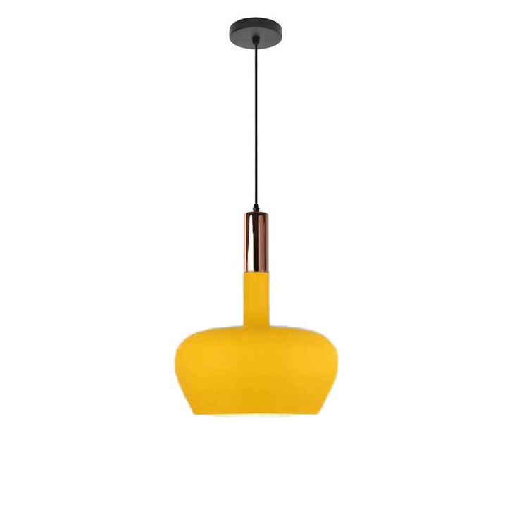 Suspension Luminaire 1 Lumière en Forme de Bouteille en Aluminium Macaron Nordique 