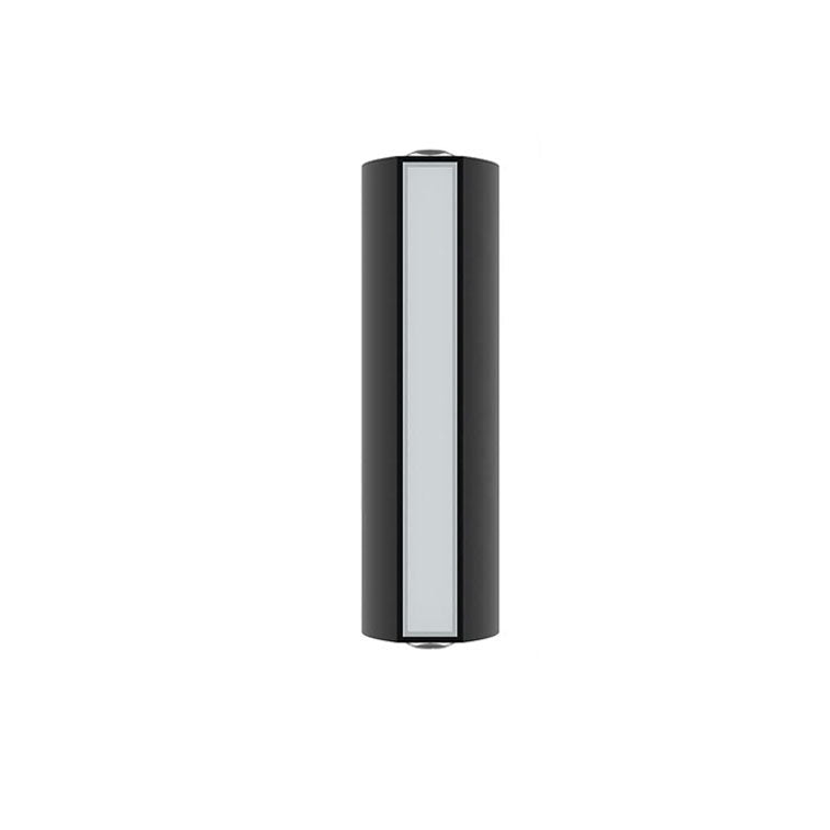 Moderne minimalistische LED-Wandleuchte für den Außenbereich aus Aluminium, wasserdicht, rechteckige Säulenform 