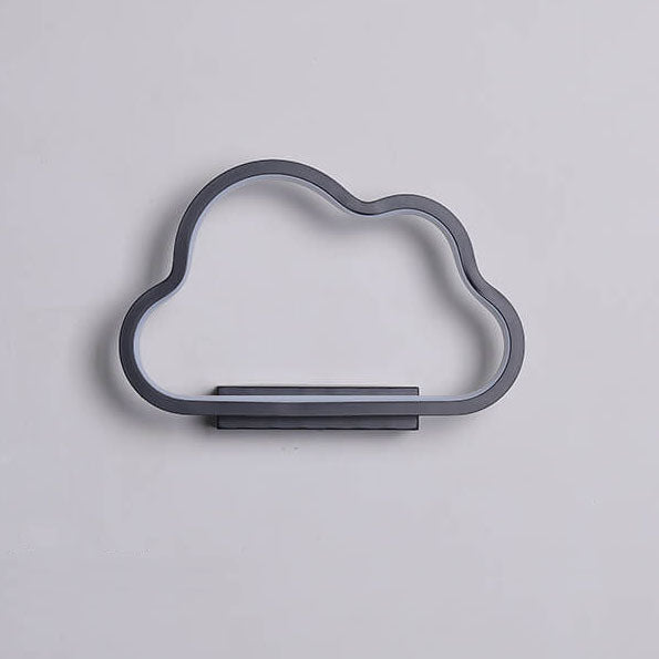 Nordic einfache Wolkenform LED Wandleuchte 