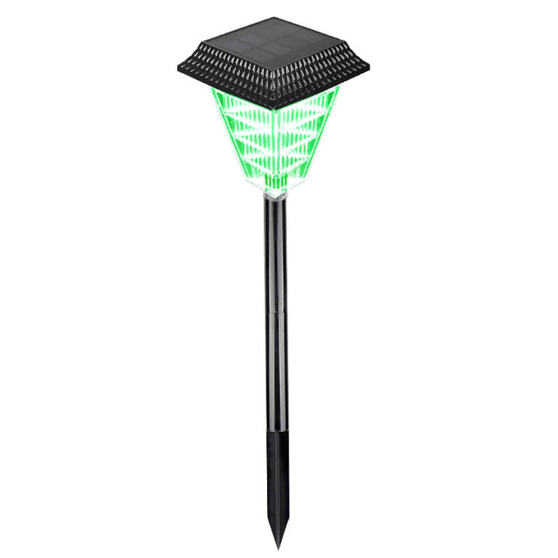 Solar Flame Lawn Light LED Outdoor Ground Lawn Ground Plug Light