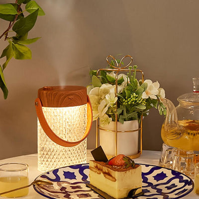 Multifunctional Colorful Atmosphere Silent Humidification USB Charging LED Night Light