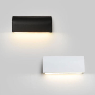 Modern Minimalist Acrylic Rectangle LED Wall Sconce Lamp
