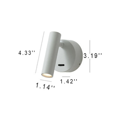 Nordic Minimalist Spotlight LED Adjustable Wall Sconce Lamp