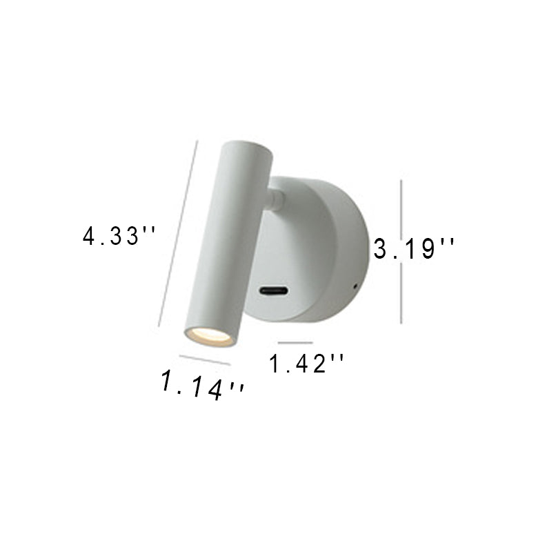 Nordic Minimalist Spotlight LED Adjustable Wall Sconce Lamp