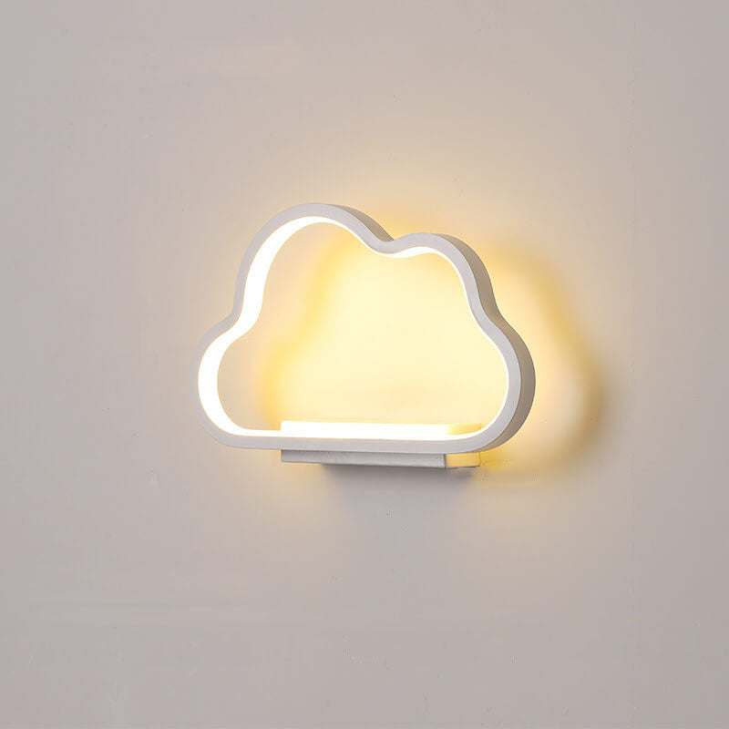 Nordic Simple Cloud Shape LED Wall Sconce Lamp