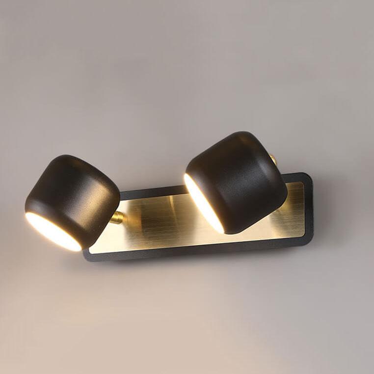 Modern Cylinder Shade LED Mirror Front Light Wall Sconce Lamp