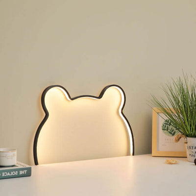Nordic Cartoon Bear Clouds USB Night Light LED Wall Sconce Lamp