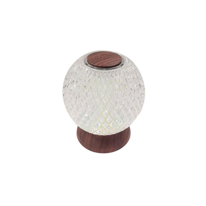 Lampe de table LED design lune acrylique créative 