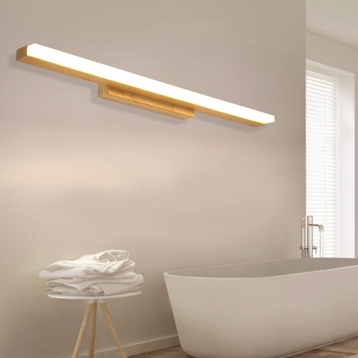 Nordische Minimalistische Log Streifen Eitelkeit Licht LED Wandleuchte 