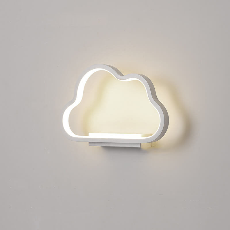 Nordic Simple Cloud Shape LED Wall Sconce Lamp