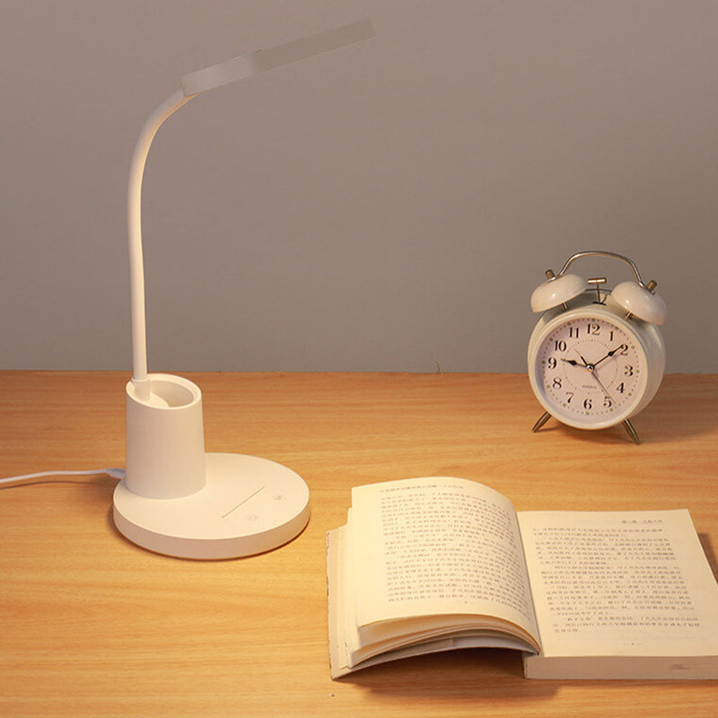 Lampe de Table à Intensité Variable Tactile avec Protection des Yeux Lumière Bleue Minimaliste Moderne 