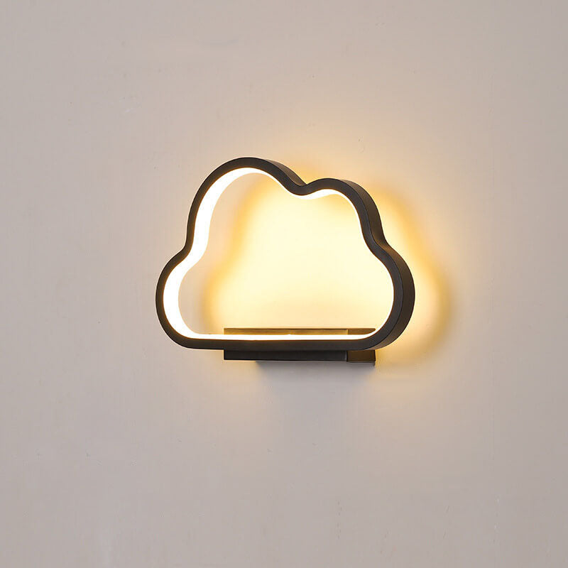 Nordic einfache Wolkenform LED Wandleuchte 