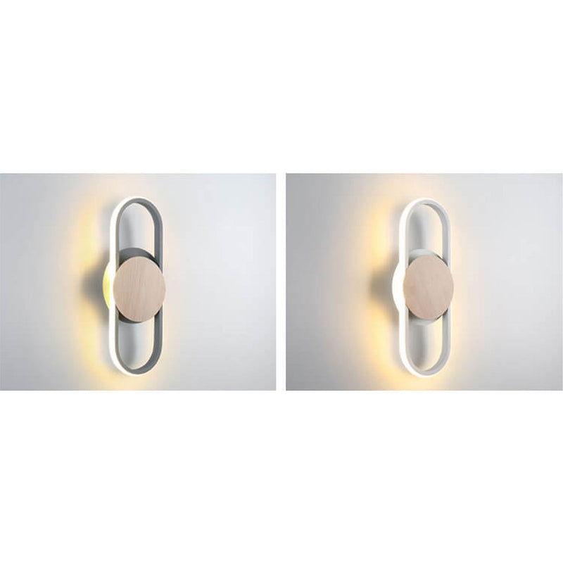 Nordic Simple Creative Graphic LED Wall Sconce Lamp