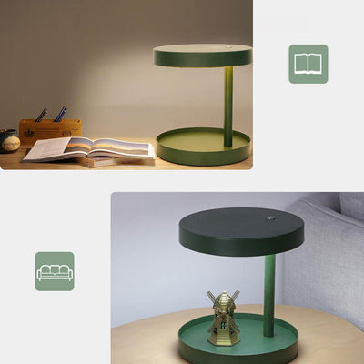 Lampe de table LED en fer acrylique au design nordique minimaliste avec barre 