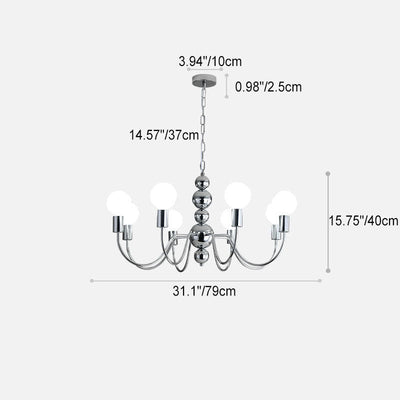 Moderne minimalistische drehbare LED-Wandleuchte