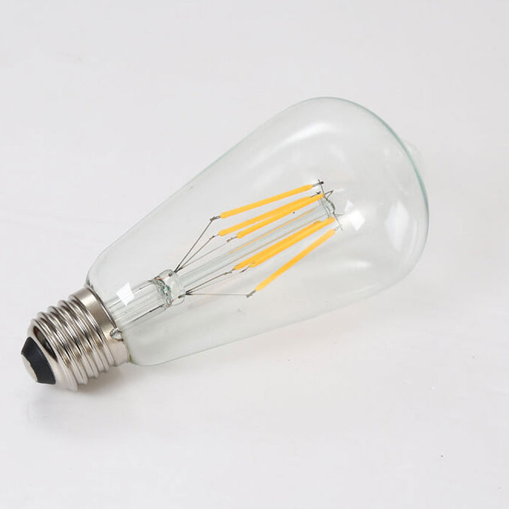 Lámpara Colgante de Vidrio Vintage con Cúpula de Latón y Nuez de 1 Luz 