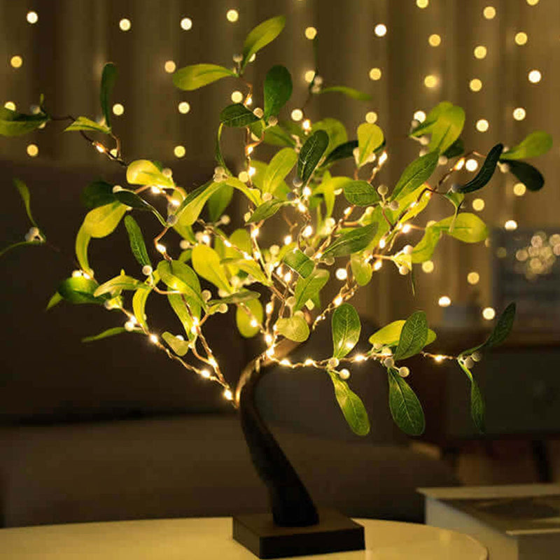 Lampe de table décorative à LED en forme d&