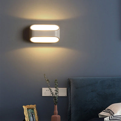 Nordic Simple Rectangle Design LED-Wandleuchte 