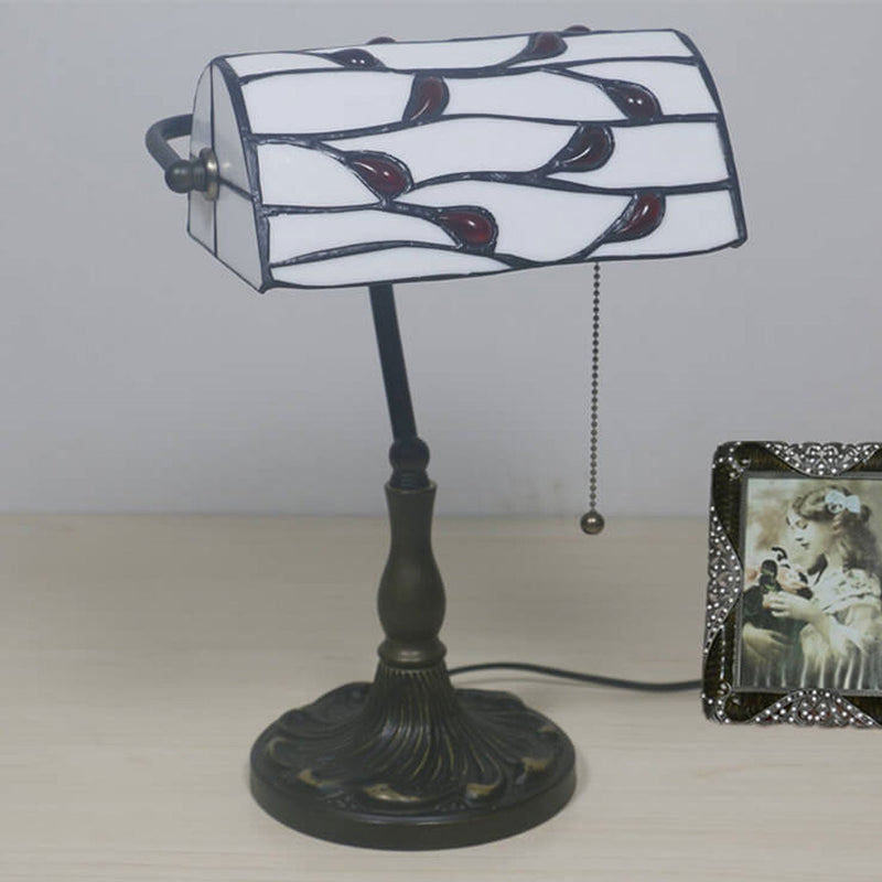 Vintage Tiffany Lucite Beads Design 1-Light Table Lamp