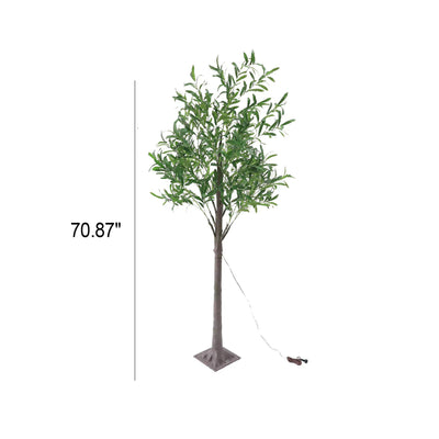 Moderne kreative Olivenblatt-LED-Simulation pflanzt dekoratives Licht