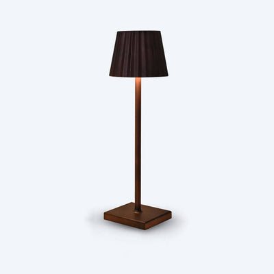 Lámpara de Mesa USB Táctil LED de Cono Plegado de Aluminio Minimalista 