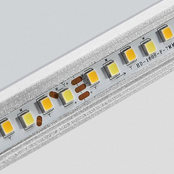 Modern Minimalist Rectangular Iron Aluminum LED Flush Mount Lighting