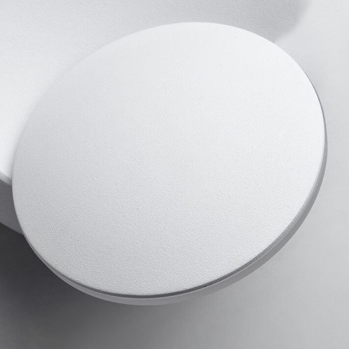 Lámpara de Aplique de Pared LED Esmerilada Redonda Minimalista Moderna 
