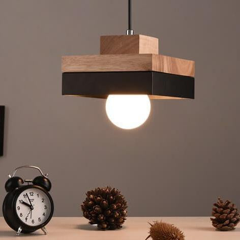 Nordic Round/Square 1-Light Pendant Light