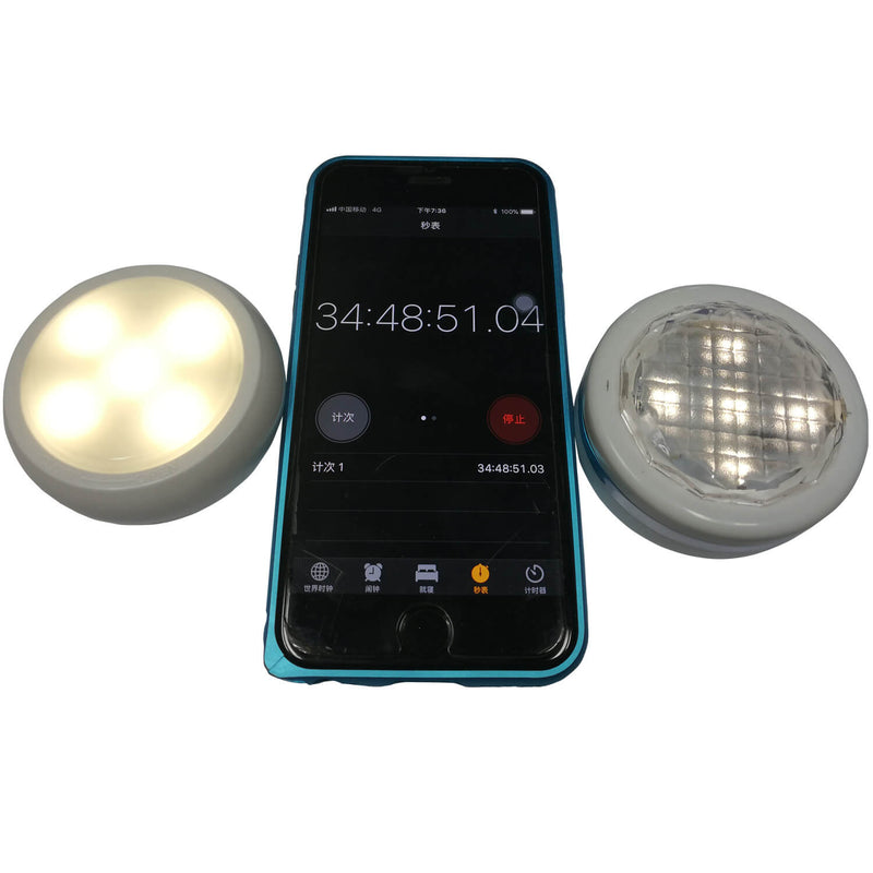ضوء ليلي بجانب السرير بتوقيت LED إبداعي 