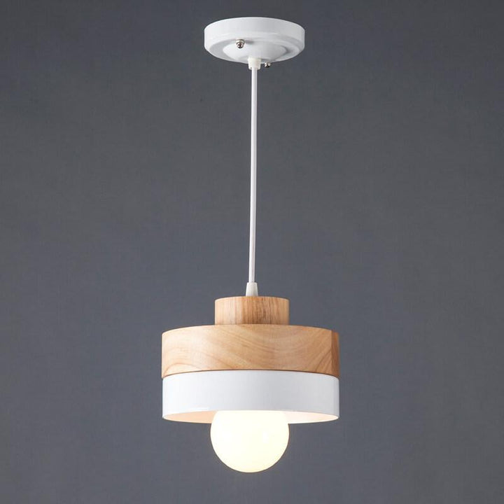 Suspension Luminaire Nordic Rond/Carré 1 Lumière 