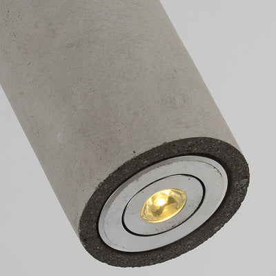 Industrial Minimalist Cylinder Shaped 1-Light LED Pendant Light