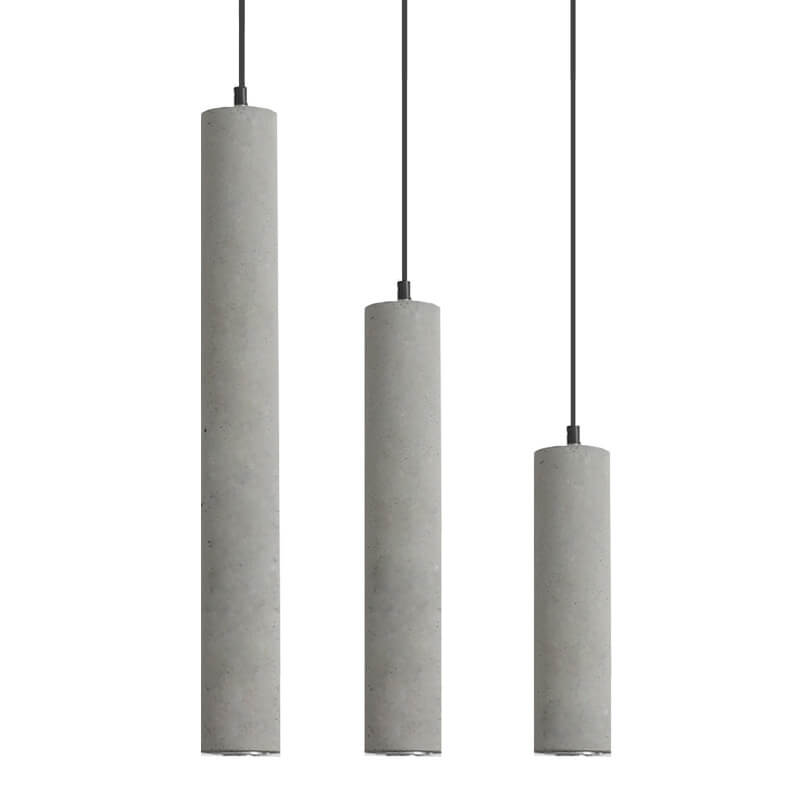 Industrial Minimalist Cylinder Shaped 1-Light LED Pendant Light