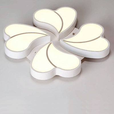 Modern Creative Clover Acrylic LED Flush Mount Ceiling Light