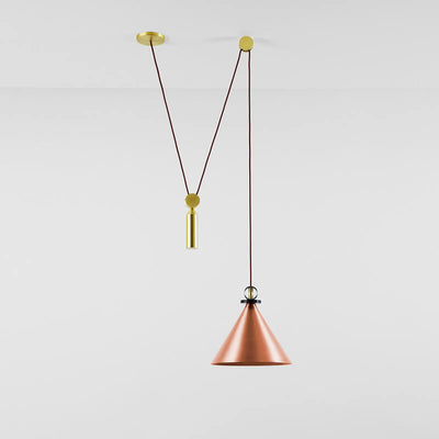 Nordic Creative Pulley 1-Light LED Pendant Light