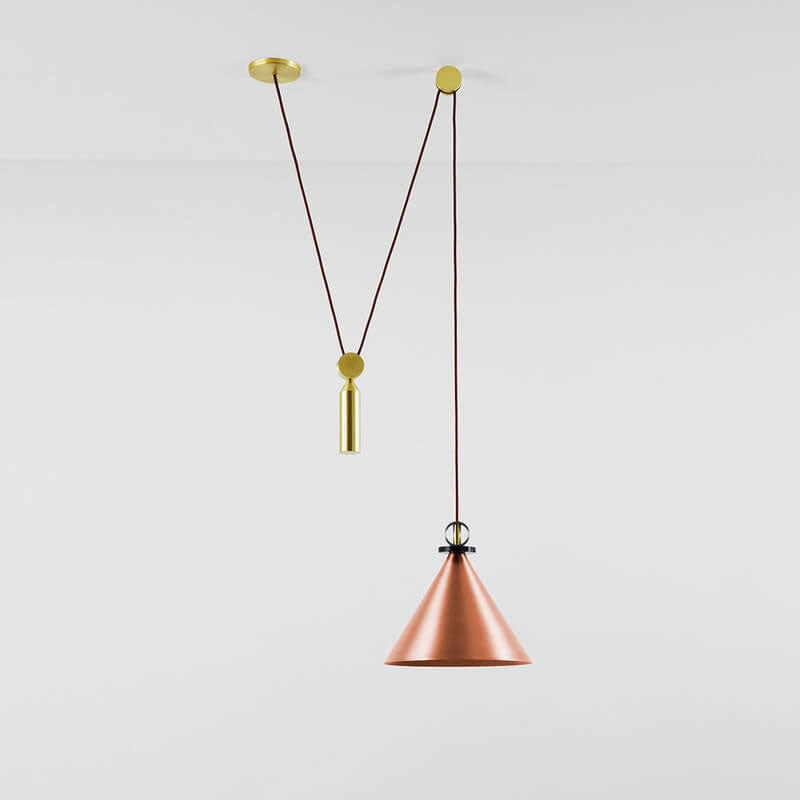 Nordic Creative Pulley 1-Light LED Pendant Light
