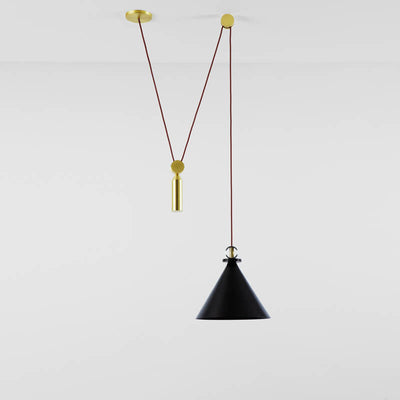 Nordic Creative Pulley 1-Light LED Pendant Light