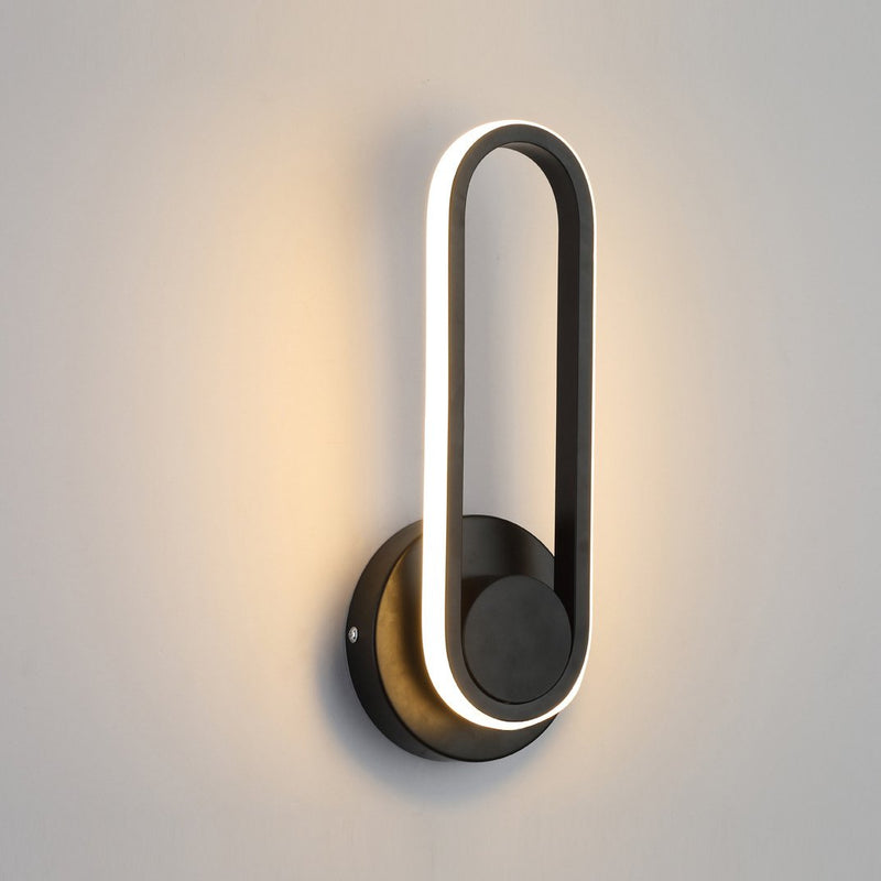 Nordic Modern Rotating 1-Light LED Wall Sconce Lamp