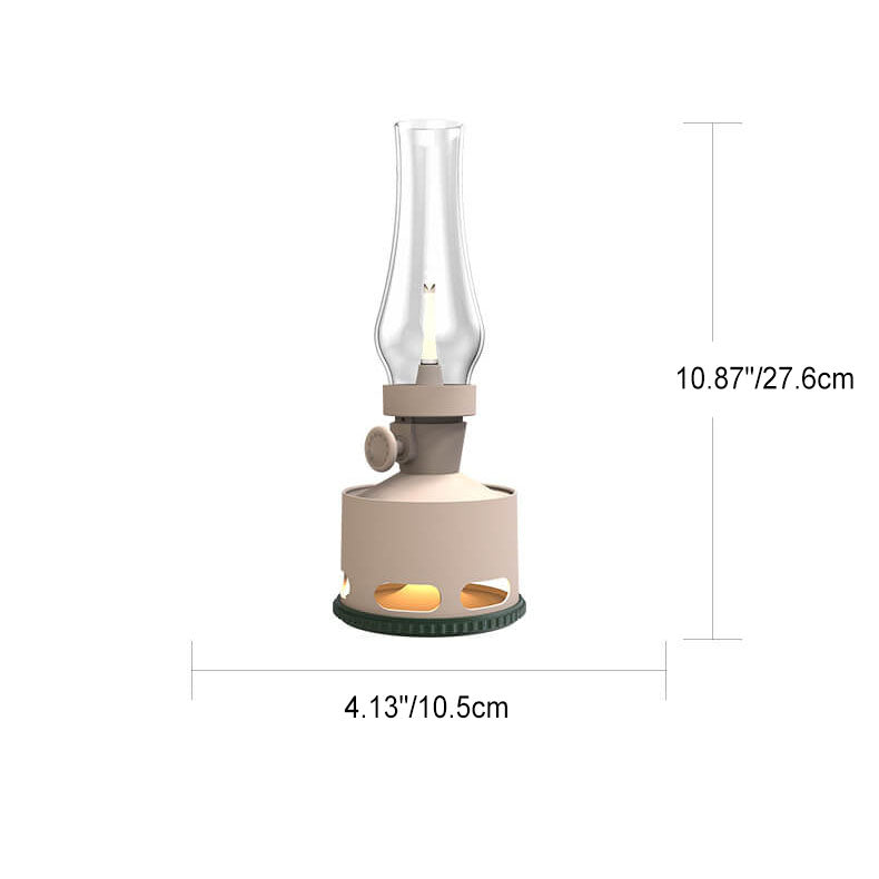 Zeitgenössische kreative Kerosinlampe LED USB Tischlampe für Unterhaltungsraum 